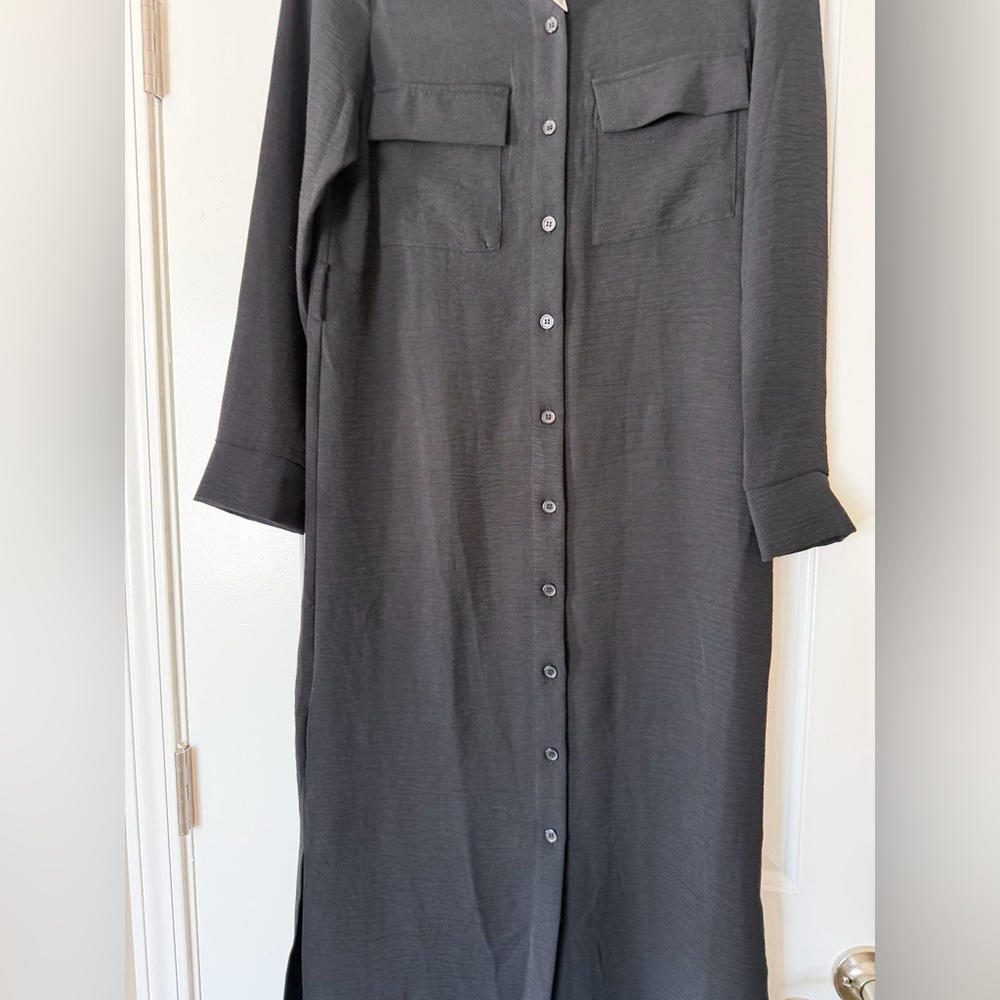 Mango black shirt dress - Picture 10 of 12